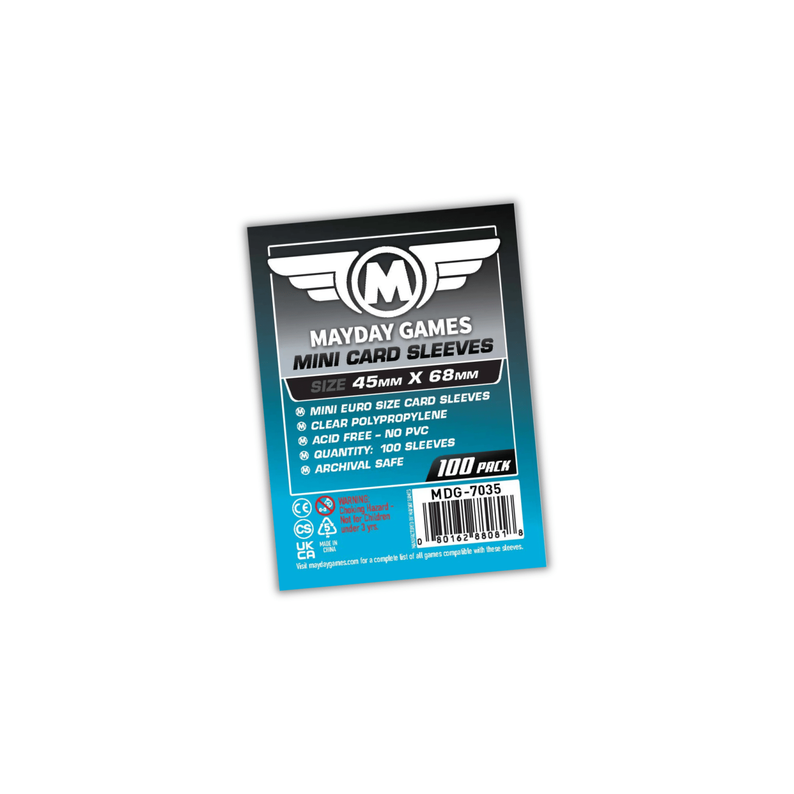 Mayday Games Board Games 100 Award Board & Traditional Games Mayday Games Mini Euro Card Sleeves - 45mm X 68mm, Pack Of 100, Protect Your Game Cards Games 100 Award Mayday Games Mayday Games Board Games 100 Award Board & Traditional Games Mayday Games Mini Euro Card Sleeves - 45mm X 68mm, Pack Of 100, Protect Your Game Cards Games 100 Award Mayday Games