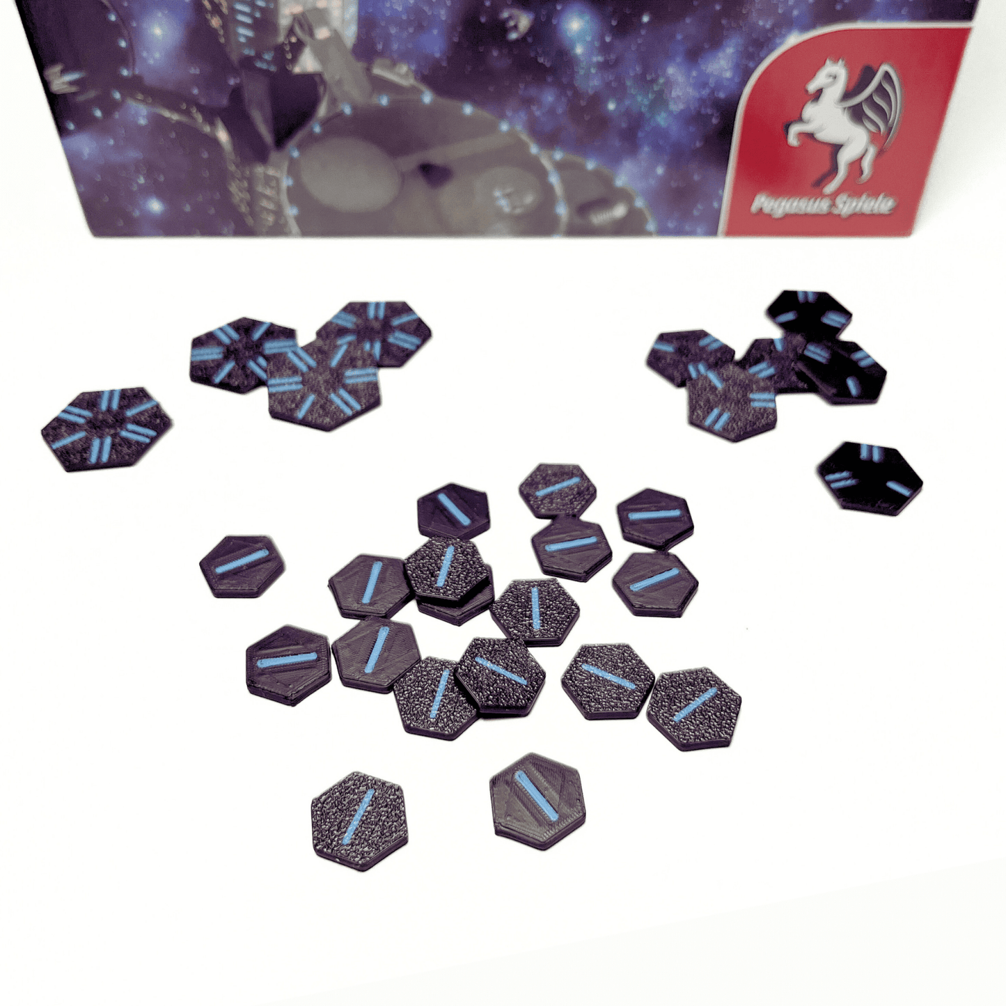 ReDesign 3D - Token für Race for the Galaxy - Siegpunkte (Grundspiel) - ReDesign