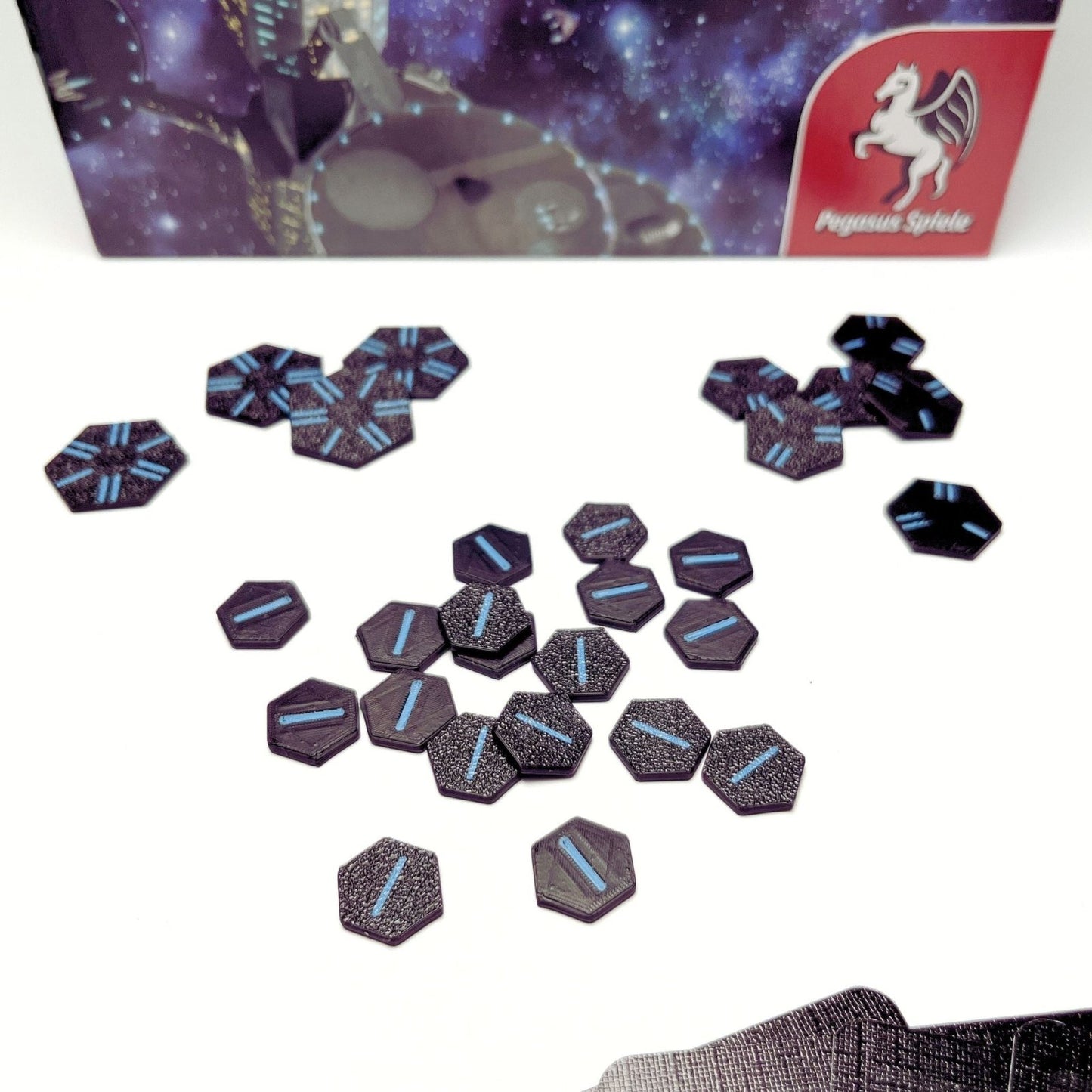 ReDesign 3D - Token für Race for the Galaxy - Siegpunkte + Prestige (Grundspiel + Erweiterung) - ReDesign