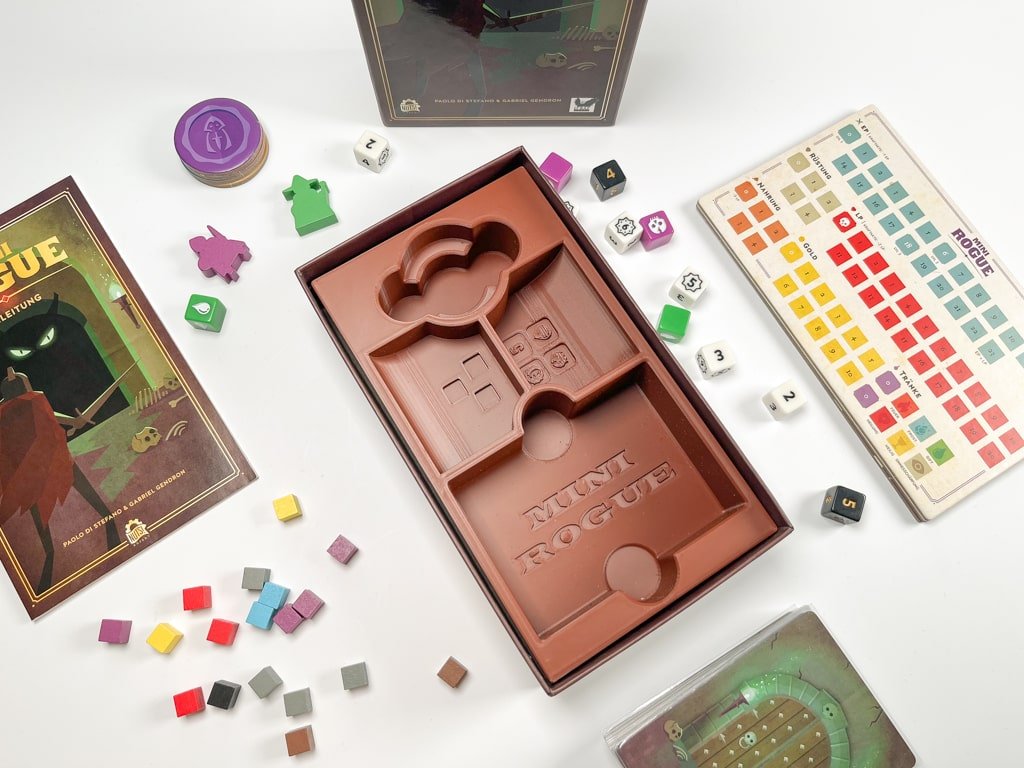 ReDesign Insert für Mini Rogue Grundspielbox + Erweiterung (Tiefen der Verdammnis) - ReDesign