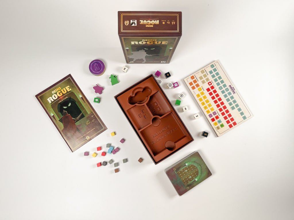 ReDesign Insert für Mini Rogue Grundspielbox + Erweiterung (Tiefen der Verdammnis) - ReDesign