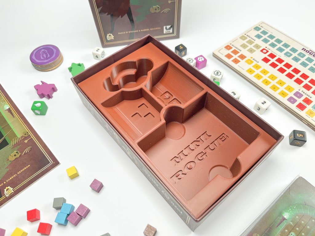 ReDesign Insert für Mini Rogue Grundspielbox + Erweiterung (Tiefen der Verdammnis) - ReDesign