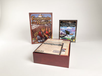 ReDesign Insert for Fantastic Realms + Expansion | The Cursed Treasure (Upgrade)