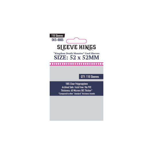 Sleeve Kings card sleeves SKS-8805 52x52mm