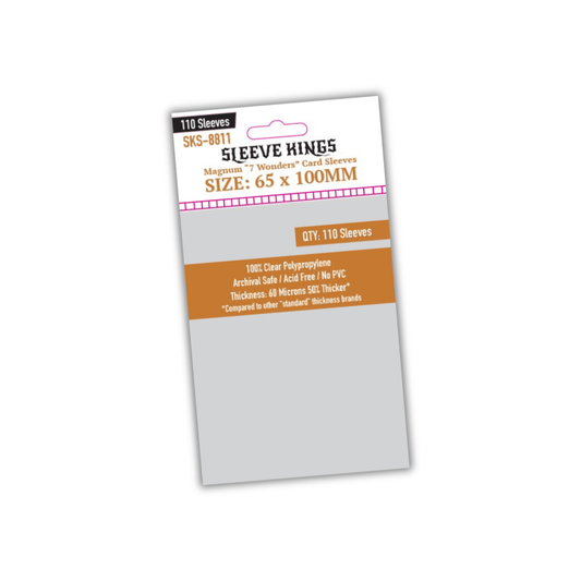 Sleeve Kings card sleeves SKS-8811 65x100mm (standard)