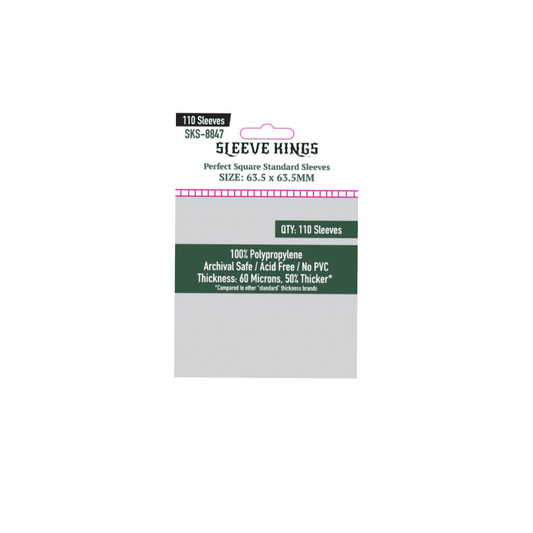 Sleeve Kings card sleeves SKS-8847 63.5x63.5mm