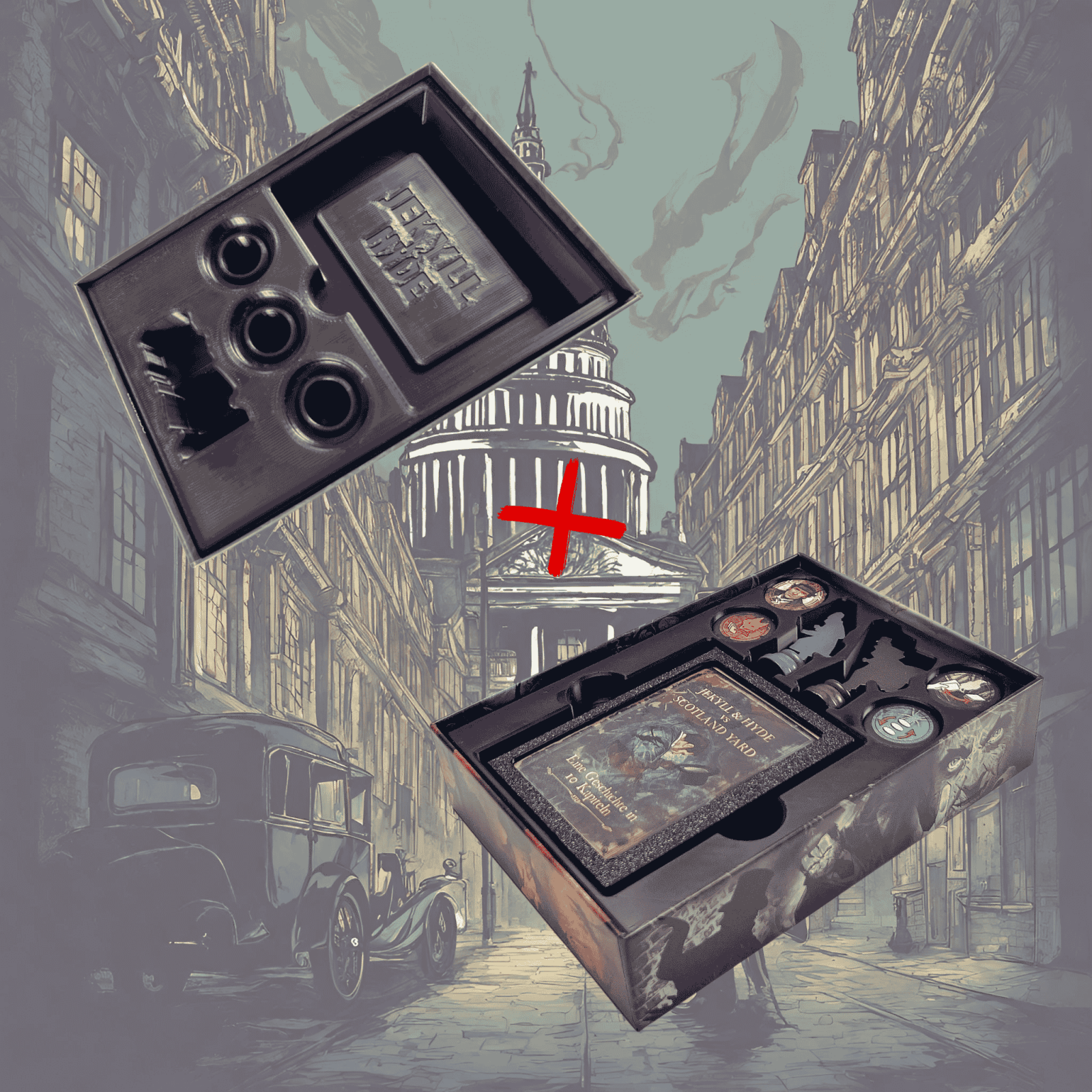 Jekyll vs Hyde + Jekyll & Hyde vs Scotland Yard - ReDesign