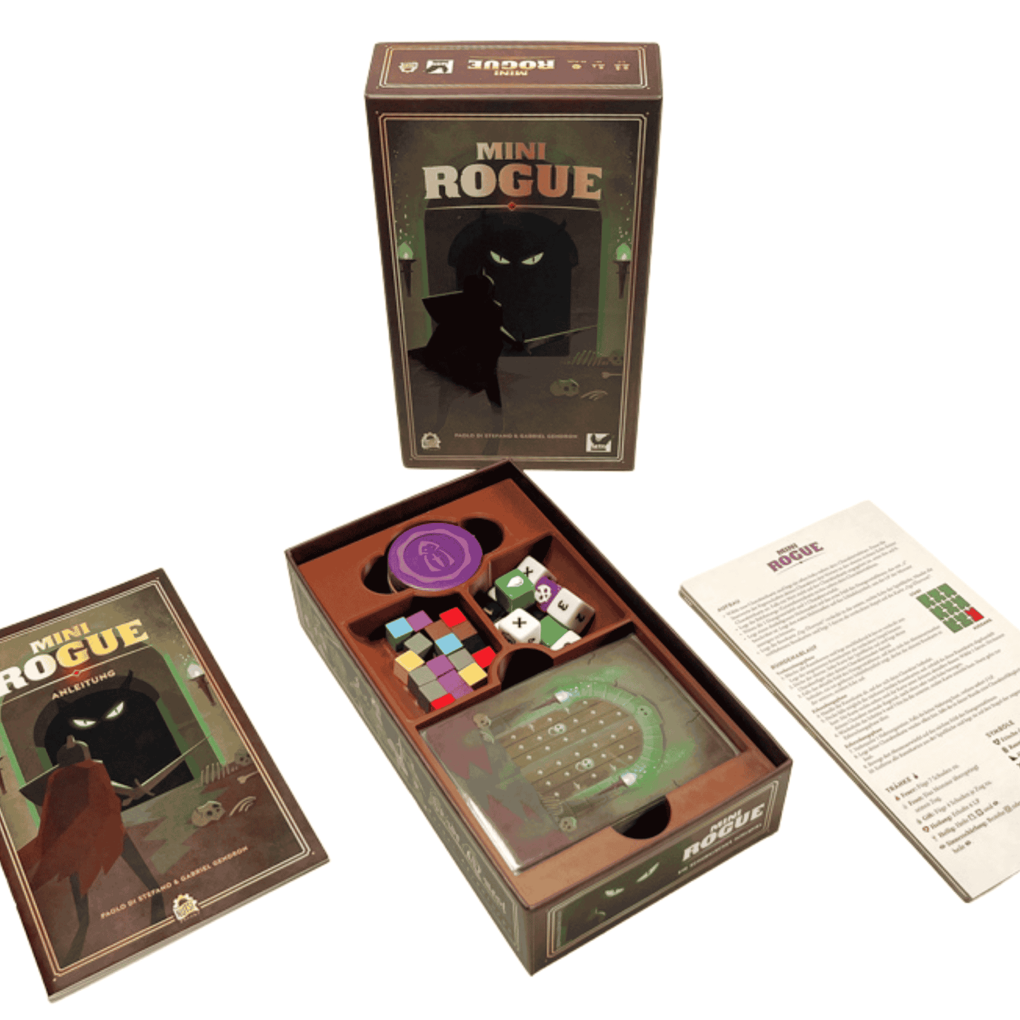 Insert ReDesign pour Mini Rogue Core Game Box + Extension (Deeps of Damnation)