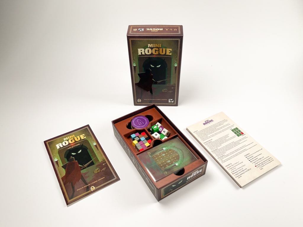 Insert ReDesign pour Mini Rogue Core Game Box + Extension (Deeps of Damnation)