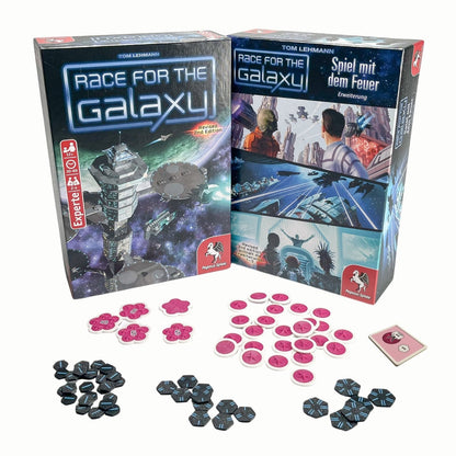 ReDesign 3D - Token für Race for the Galaxy - Siegpunkte + Prestige (Grundspiel + Erweiterung) - ReDesign