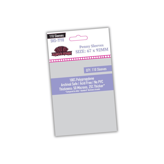Sleeve Kings Kartenhüllen SKS - 7710 67 x 92mm (Penny Sleeves) - ReDesign