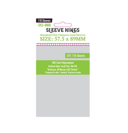 Sleeve Kings card sleeves SKS-8808 57.5x89mm (standard)